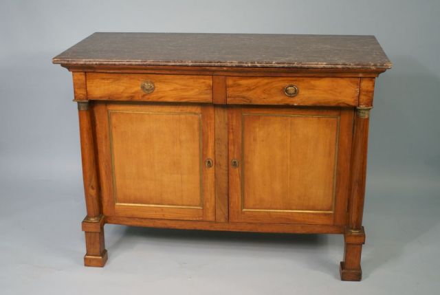 Louise Philippe Mahogany Commode