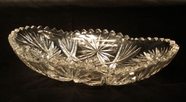 Cut Glass Dish