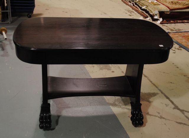 Early 20th Century Mahogany Library Table