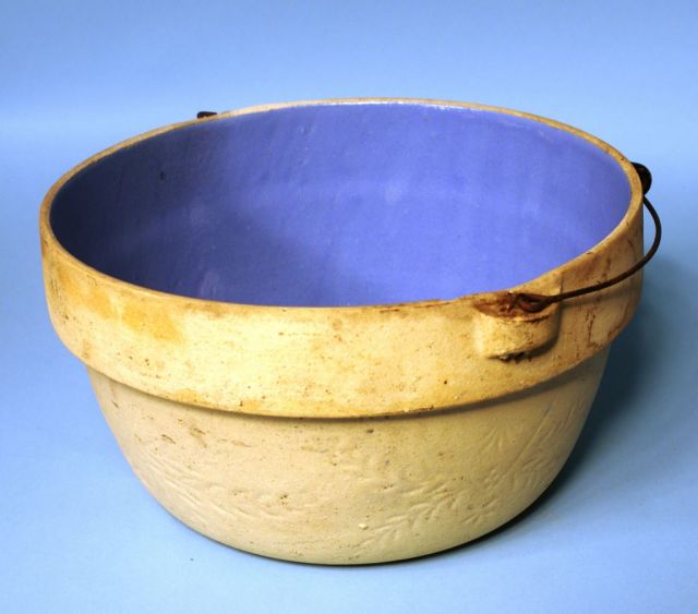 Old Stoneware Mixing Bowl