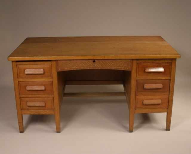 Nice 1940's oak desk