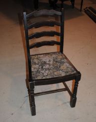 Small Painted Side Chair