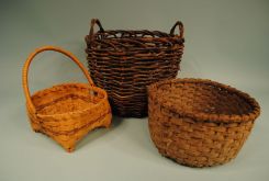 Lot of Three Baskets