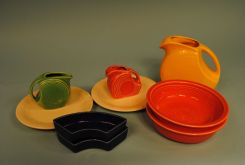 9 Pieces of Fiestaware
