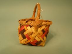 Mississippi Choctaw Indian Miniature Basket