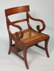 Library Step Ladder Chair