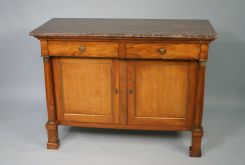 Louise Philippe Mahogany Commode