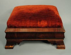 Empire Ogee Form Ottoman