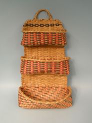 Mississippi Choctaw Indian Wall Basket