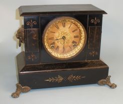 Late 20th Century Slate Mantel Clock