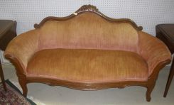 Walnut Victorian Sofa