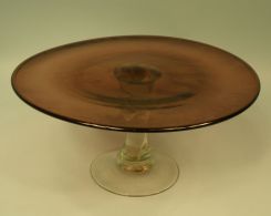 Art Glass Cake Stand