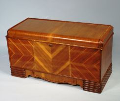 1940's Walnut Cedar Chest