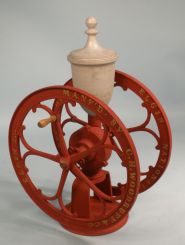 Large Reproduction Iron Coffee Grinder