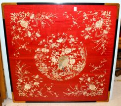 Oriental Stitchwork on Silk
