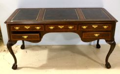Leather Top Chippendale Desk