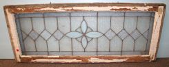 Antique Leaded Glass Transom