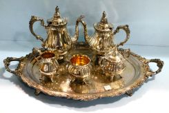 Silverplate Tea Set