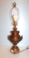 19th Century Bronze Lamp