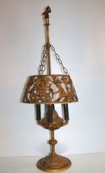 Early 20th Century Brass Table Lamp
