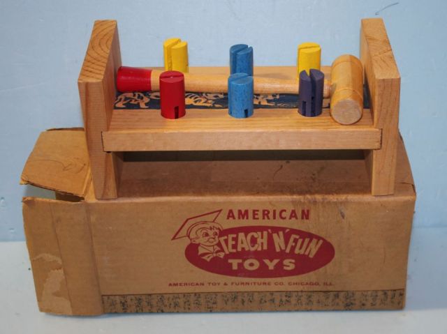 American Teach-n-Fun Wooden Toy