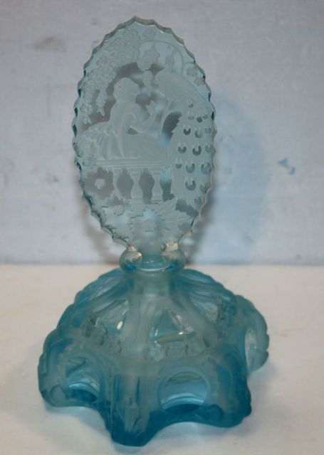 Czech. Perfume Bottle, signed J. Pesnick