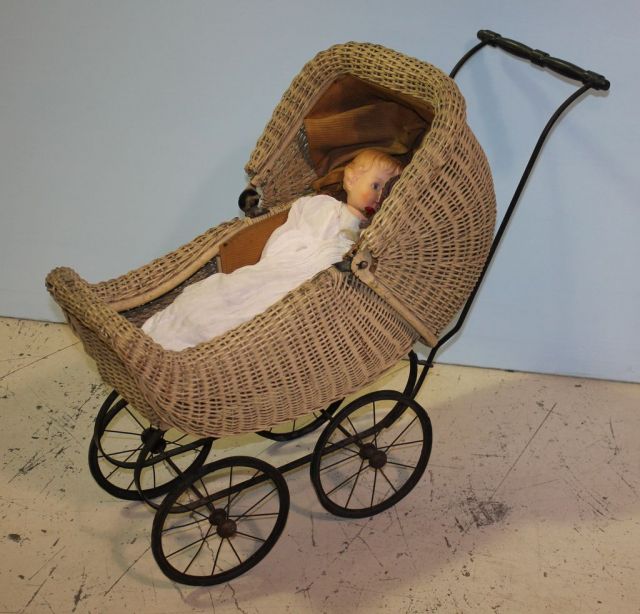 Early 20th Century Doll Stroller