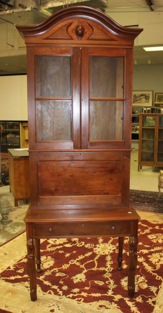 Walnut Victorian Secretary