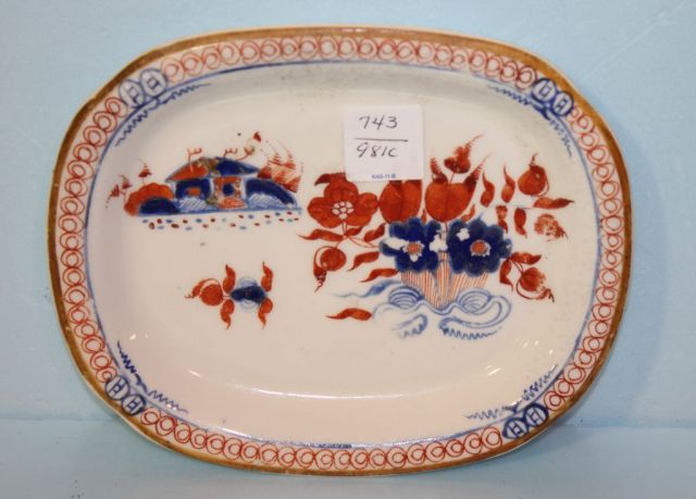 Ironstone Small Oval Platter