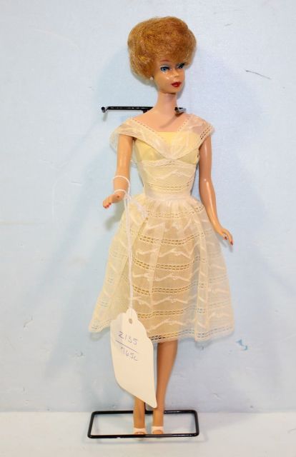 Vintage #3 Bubble Cut Barbie on Stand