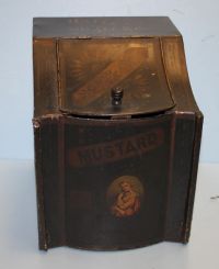 Antique Mustard Tin