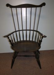 Painted Black Windsor Chair