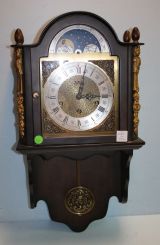 20th Century Wall Clock; Koch Pendulum with Westminster Chime