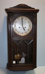 20th Century Junghan Bim Bam German Wall Clock