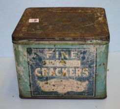 Early Soda  Cracker Tin