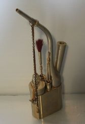 Opium Pipe with Holder