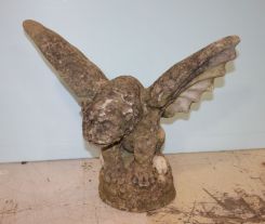 Concrete Garden Statue of Gargoyle