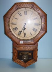 Antique Oak Regular Wall Clock