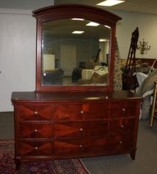 Thomasville Dresser with Beveled Mirror