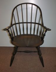 Painted Black Windsor Chair