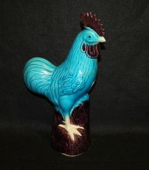 Chinese Turquoise Glaze Rooster