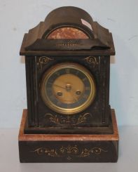 20th Century or Late 19th Century Slate Mantel Clock