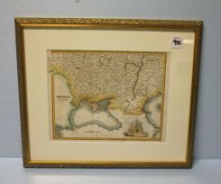 Framed Map of Russia
