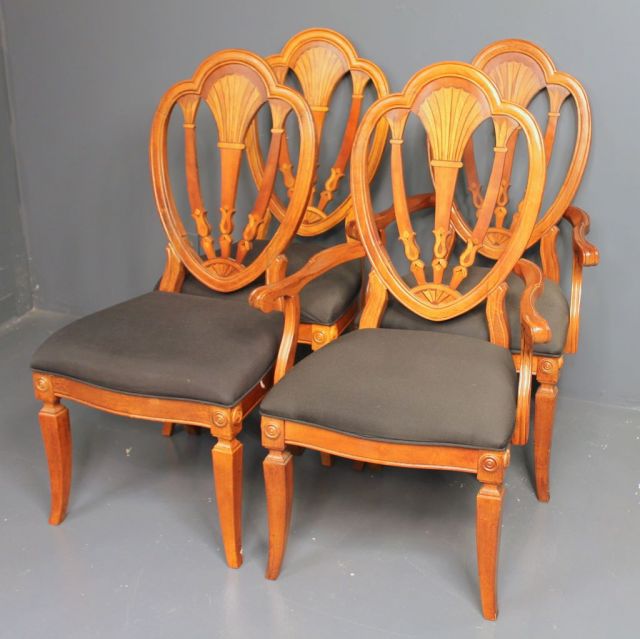 Set of Four Contemporary Dining Chairs