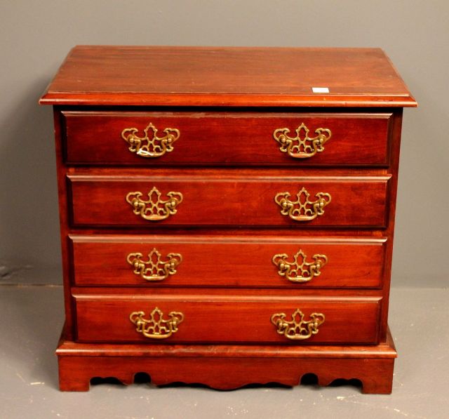 Small Chippendale Style Vintage Chest