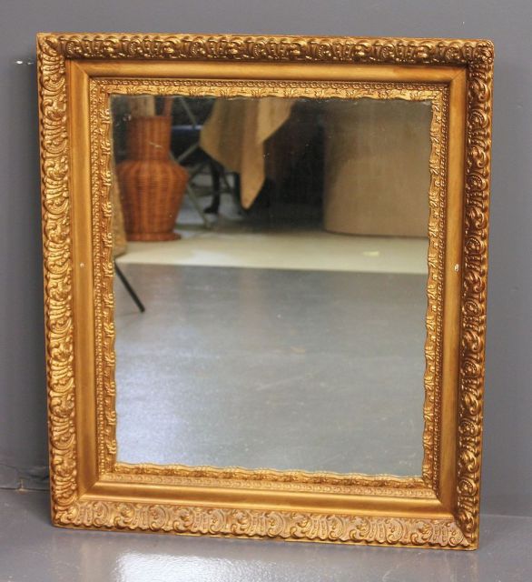 Vintage Gold Leaf Frame Mirror