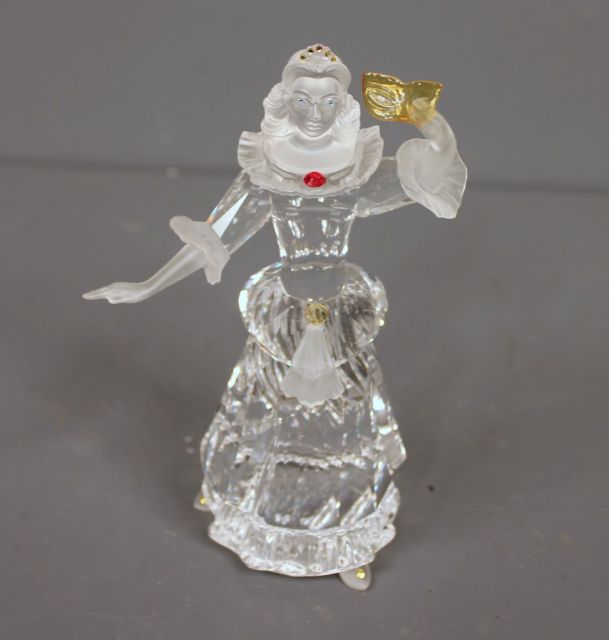 Swarovski 2000 Crystal Figure of Masquerade Columbine