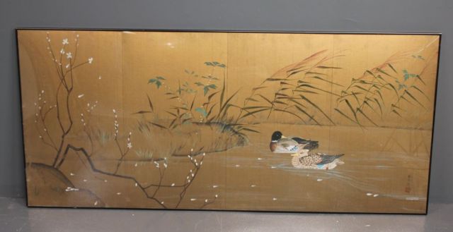 Oriental Painting on Silk