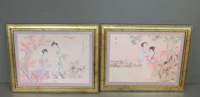 Pair of Geisha Girl Prints