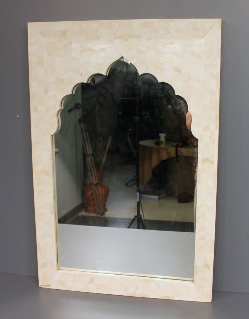 Bone Inlay Wall Mirror